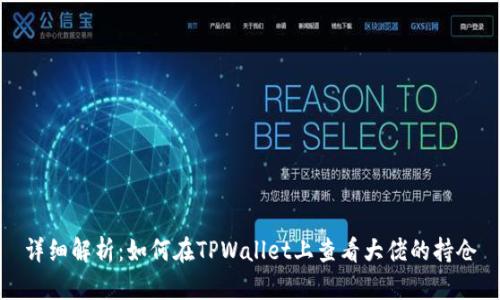 详细解析：如何在TPWallet上查看大佬的持仓