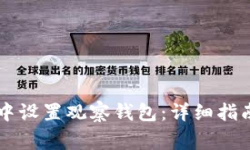 如何在TPWallet中设置观察钱包：详细指南与常见问题解答